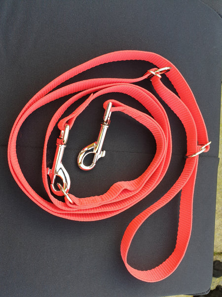 19mm Patterned Double Ended Dog Training Lead
