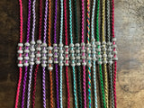 Beaded Satin Cord Toy Breed Figure 8 Style Show Lead Plain