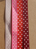 Polka Dot XS 13mm Adjustable Clip Collar