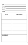 Dog Training Log Book